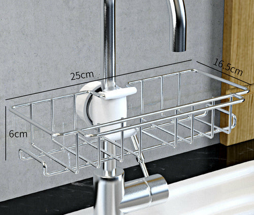 Étagère de rangement Cuisine et Salle de bain / Stainless Steel Sink Storage Rack Kitchen Bathroom