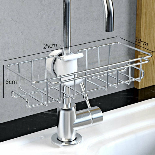 Étagère de rangement Cuisine et Salle de bain / Stainless Steel Sink Storage Rack Kitchen Bathroom