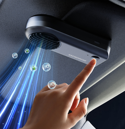 Purificateur d'air pour voiture et désodorisant / Car Air Purifier Ozone Deodorizer