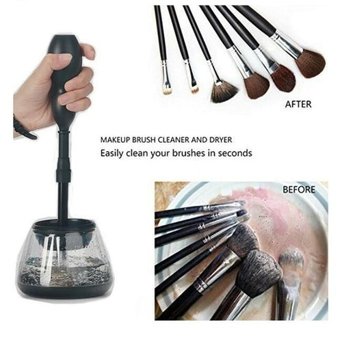 Nettoyant pinceaux de maquillage électrique professionnel / Professional Electric Auto Make Up Brushes Washing Tool