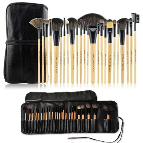 Ensemble de 24 pinceaux de maquillage de haute qualité / 24 Pieces High Quality Makeup Brush Set