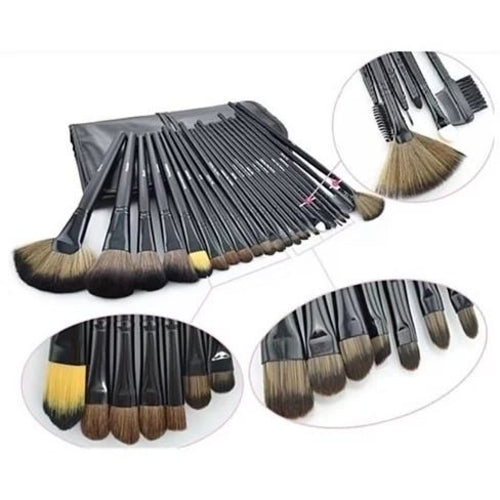 Ensemble de 24 pinceaux de maquillage de haute qualité / 24 Pieces High Quality Makeup Brush Set