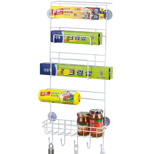 Étagère latérale pour réfrigérateur / Kitchen Refrigerator Rack Side Shelf Sidewall