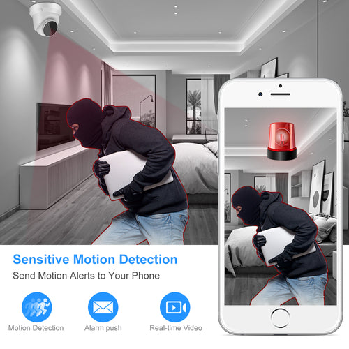 Caméra WiFi de sécurité domestique / WiFi Home Security Camera
