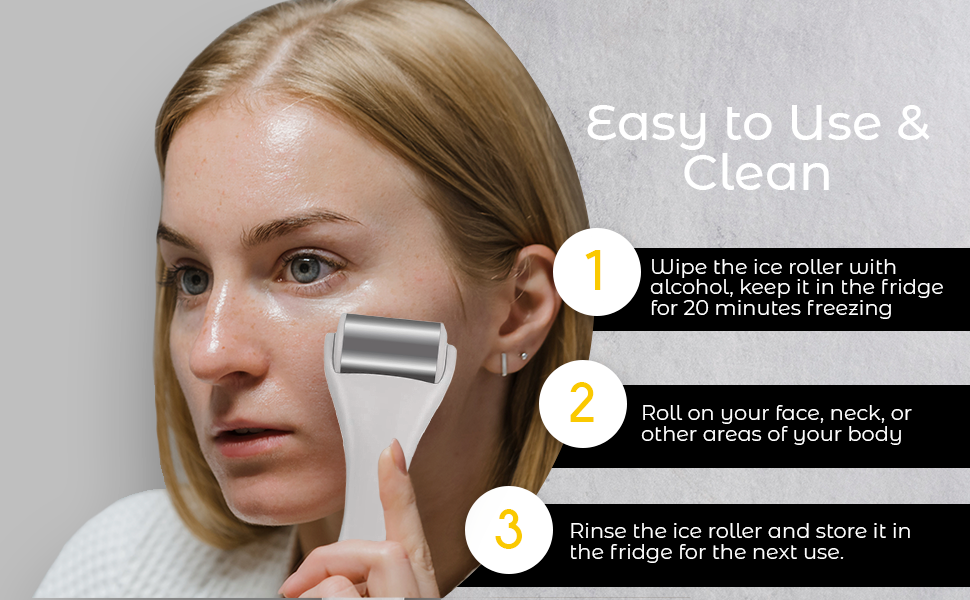 Rouleau froid de massage corporel / Body Massage Ice Roller